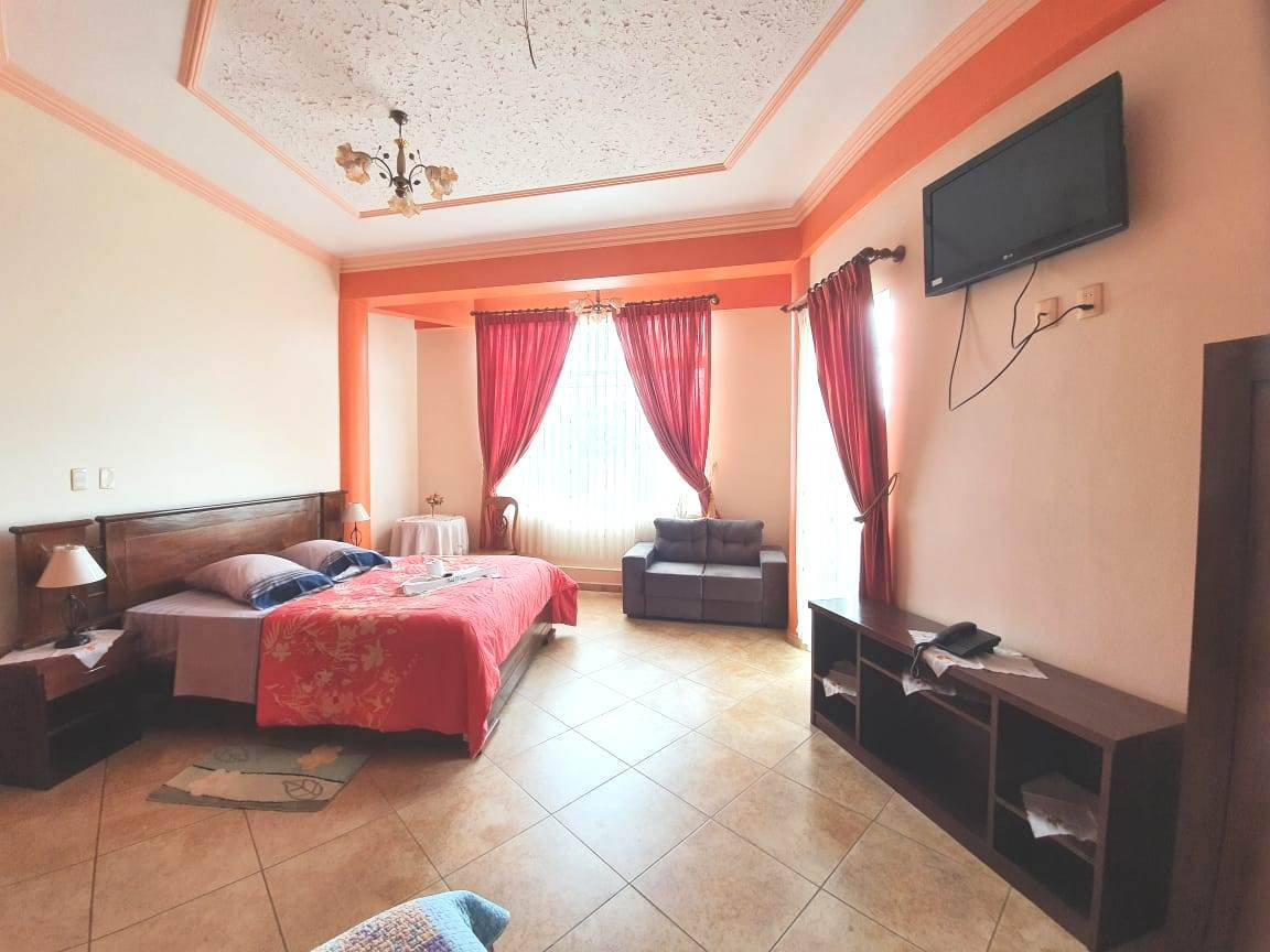 Habitación del Hotel El Cristo