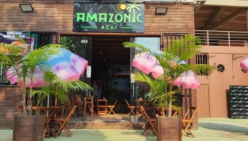 Terraza de la cafetería Amazónic Açaí