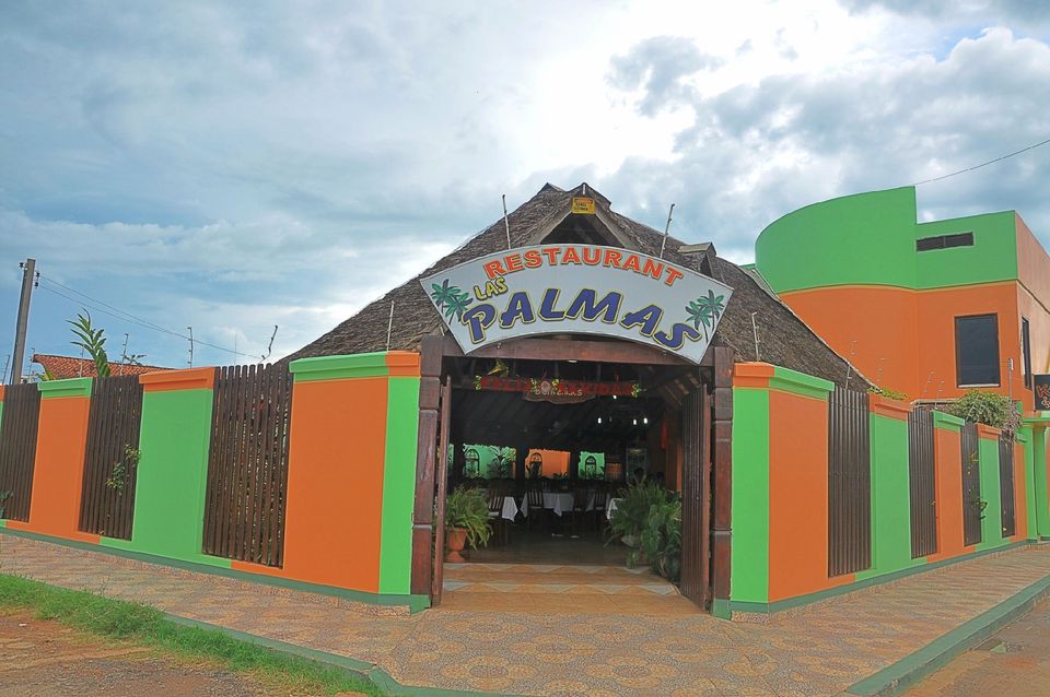 Ingreso del Restaurante Las Palmas