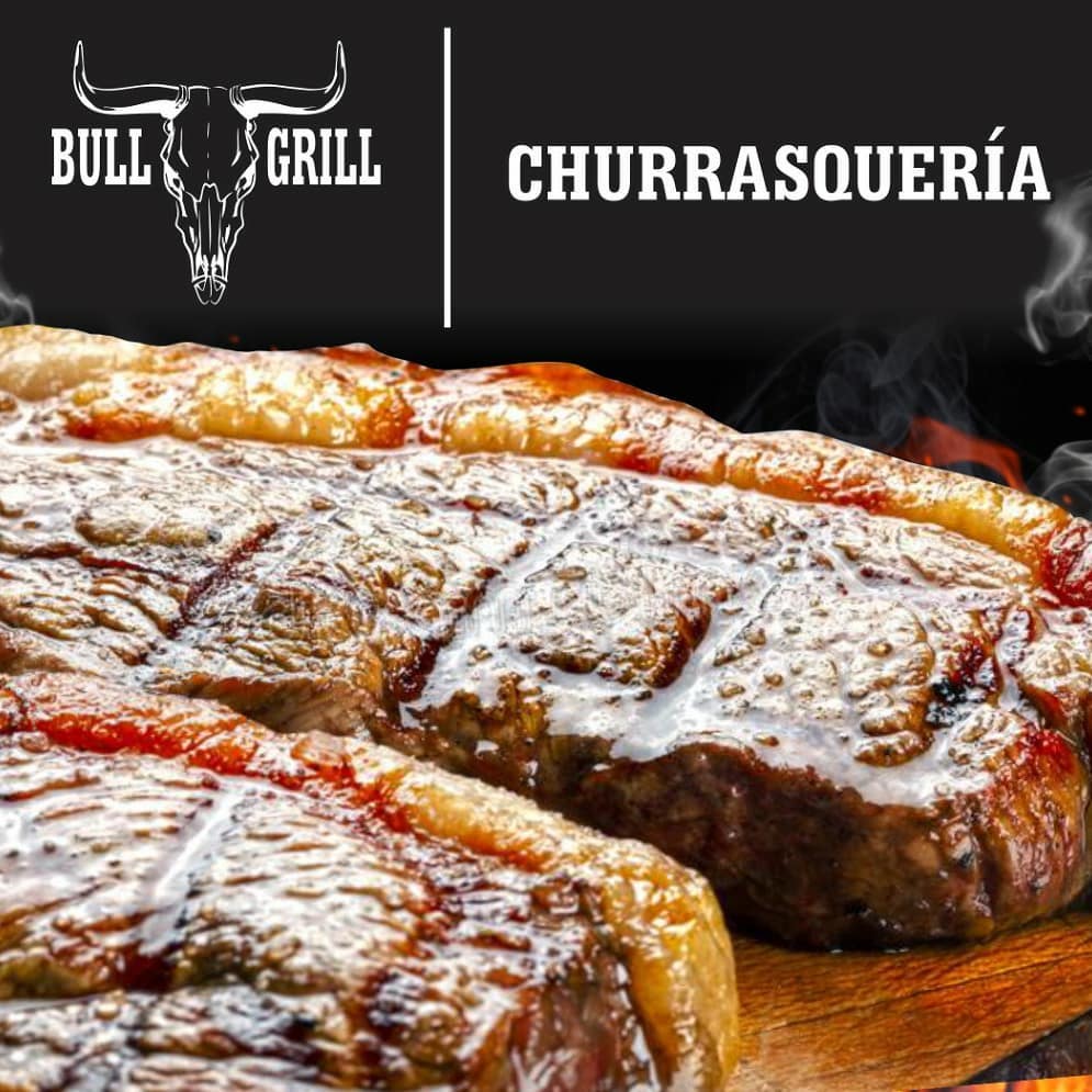 Corte de carne a la parrilla de Bull Grill